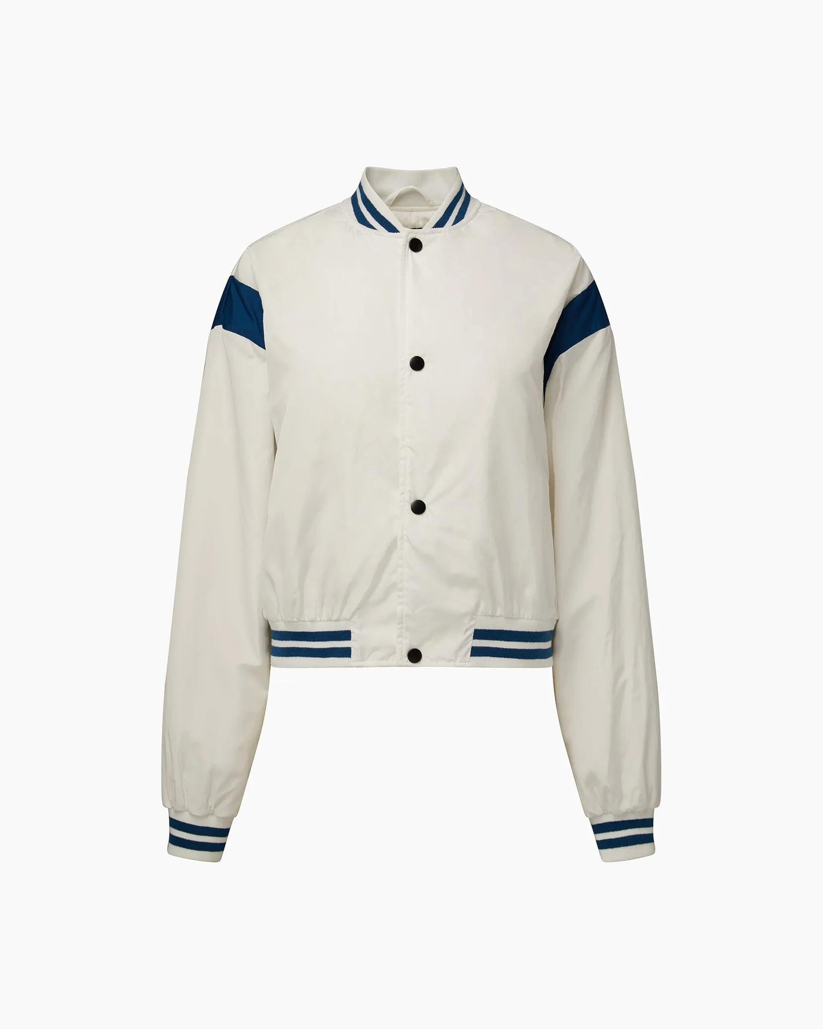 Cropped Varsity Bomber Jacket sold by IVL COLLECTIVE product image thumbnail 2