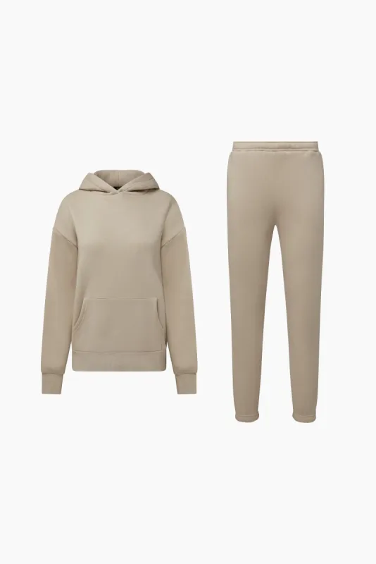 Stone Oversized Hoodie + French Terry Jogger sold by IVL COLLECTIVE