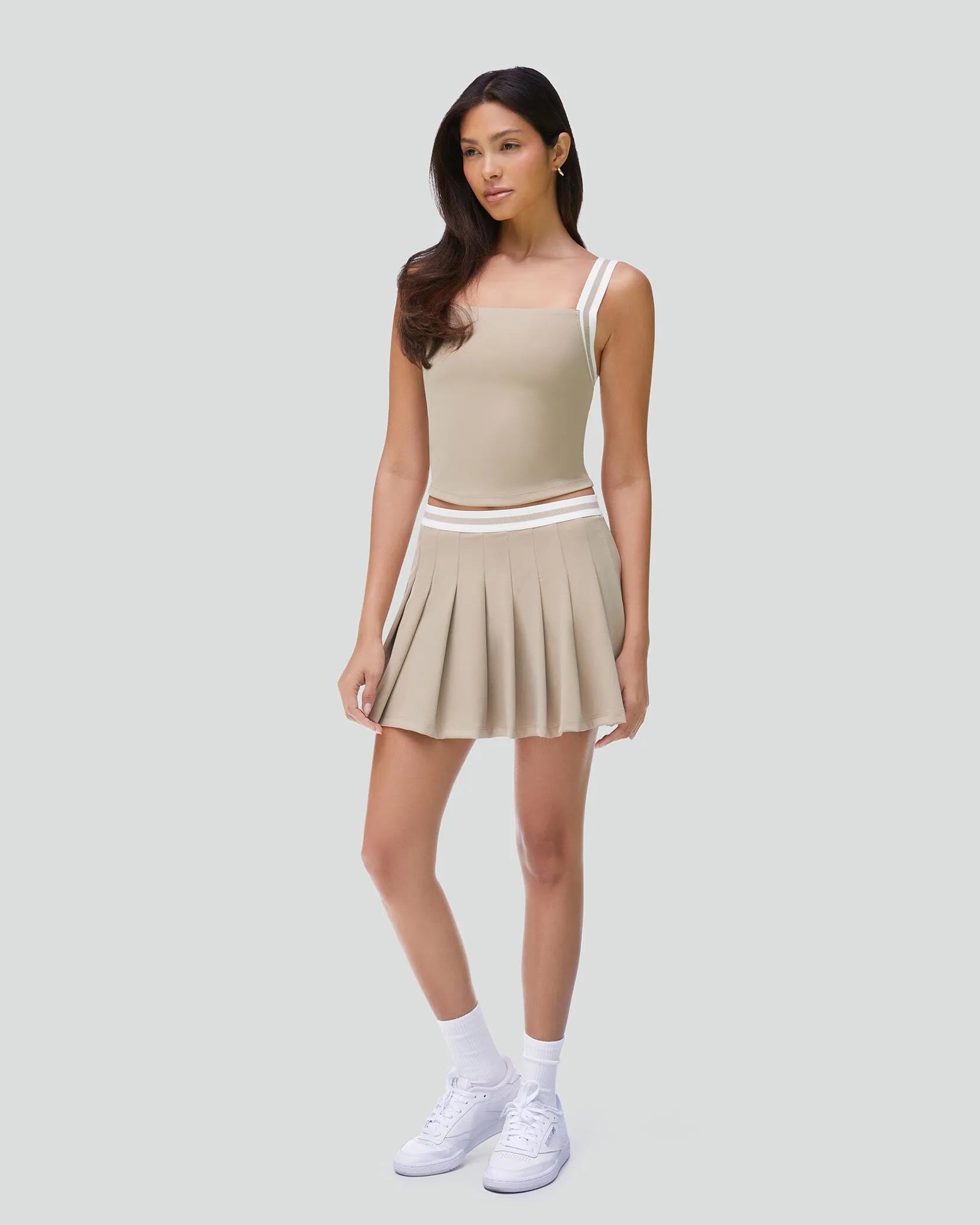 Pleated Tennis Skort sold by IVL COLLECTIVE product image thumbnail 3