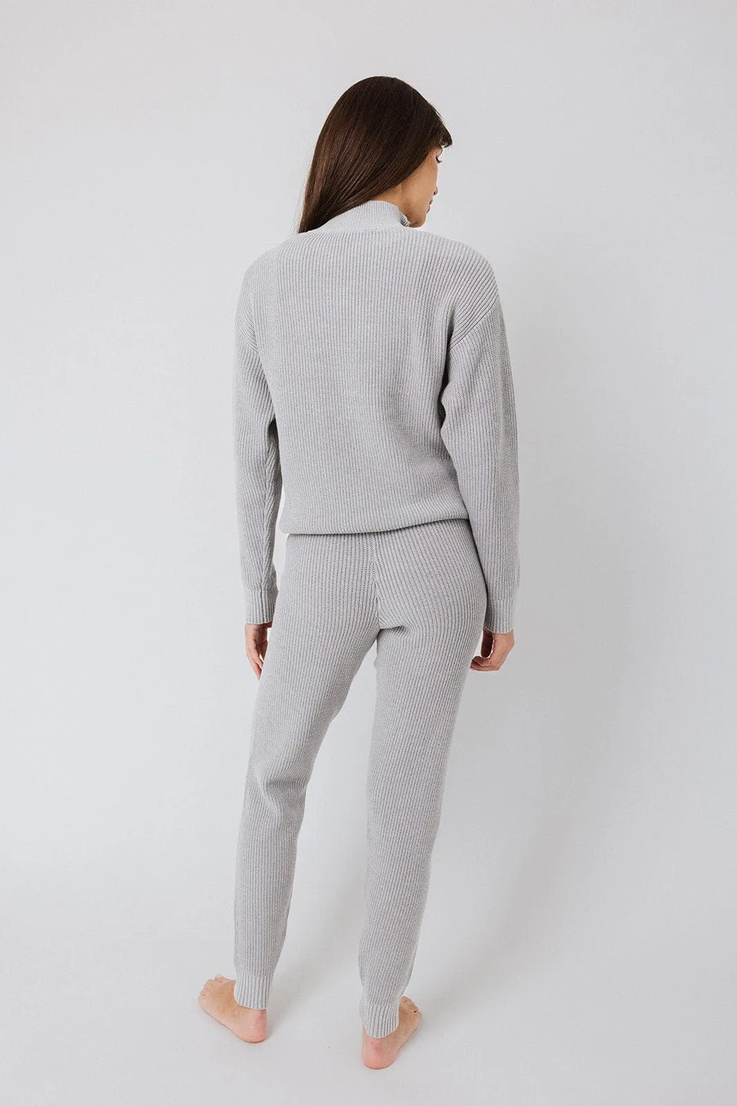 Funnel Neck Half-Zip Sweater sold by IVL COLLECTIVE product image thumbnail 5