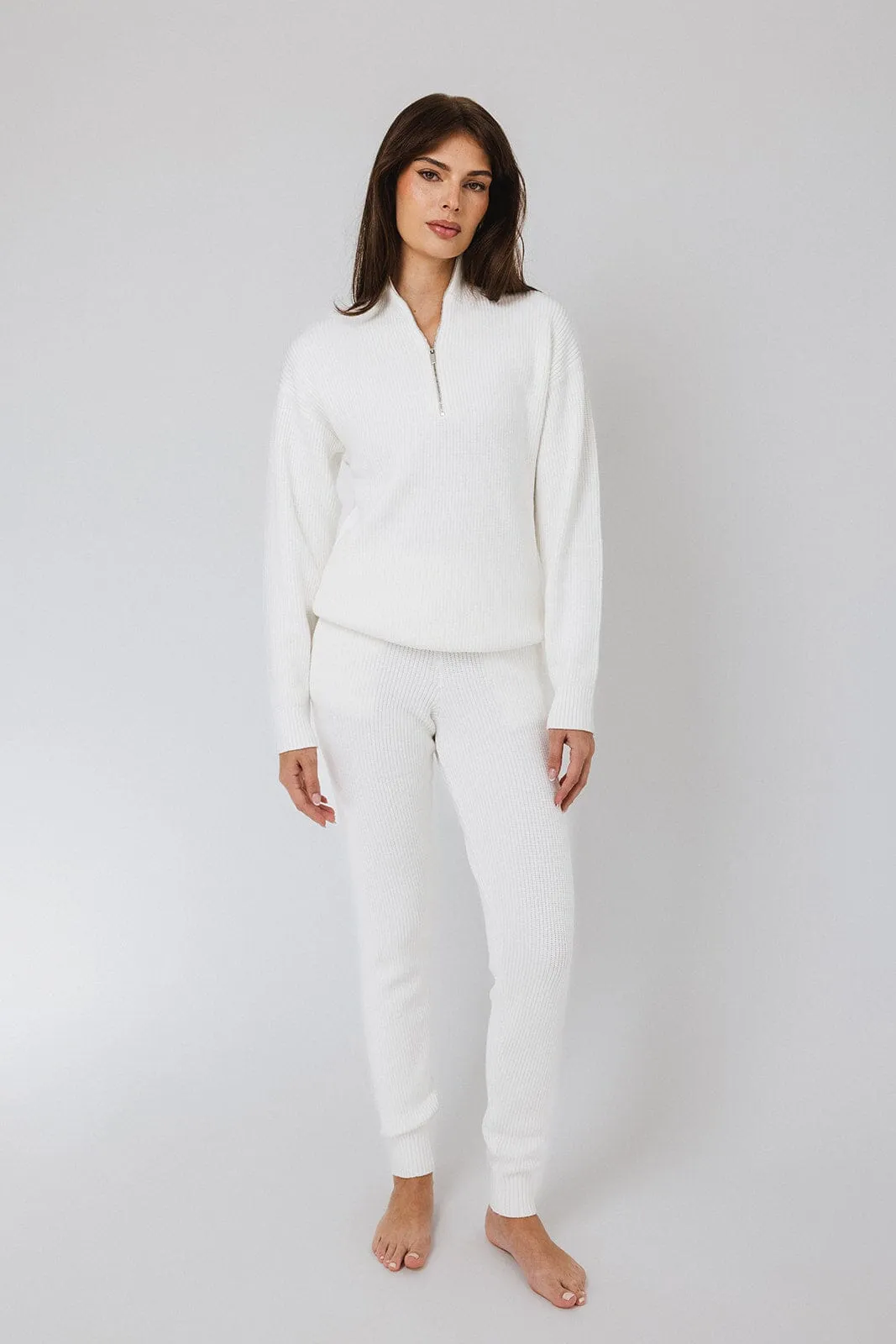 Funnel Neck Half-Zip Sweater sold by IVL COLLECTIVE product image thumbnail 3