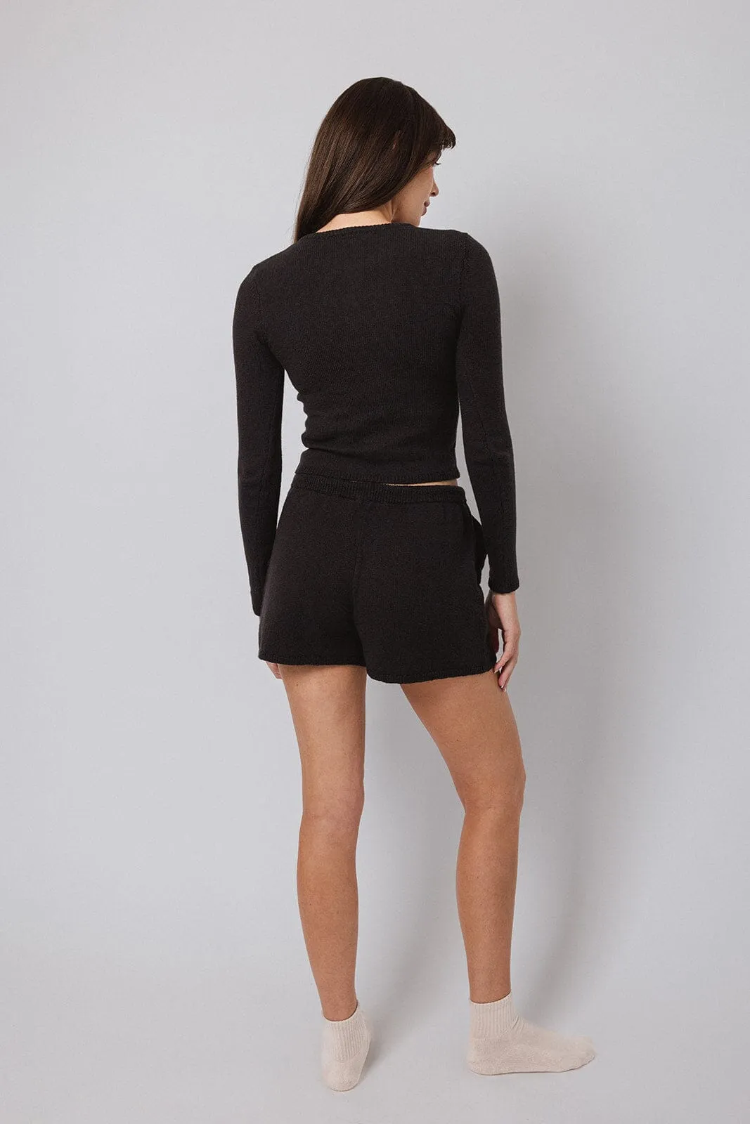 Boucle Henley Top sold by IVL COLLECTIVE product image thumbnail 5
