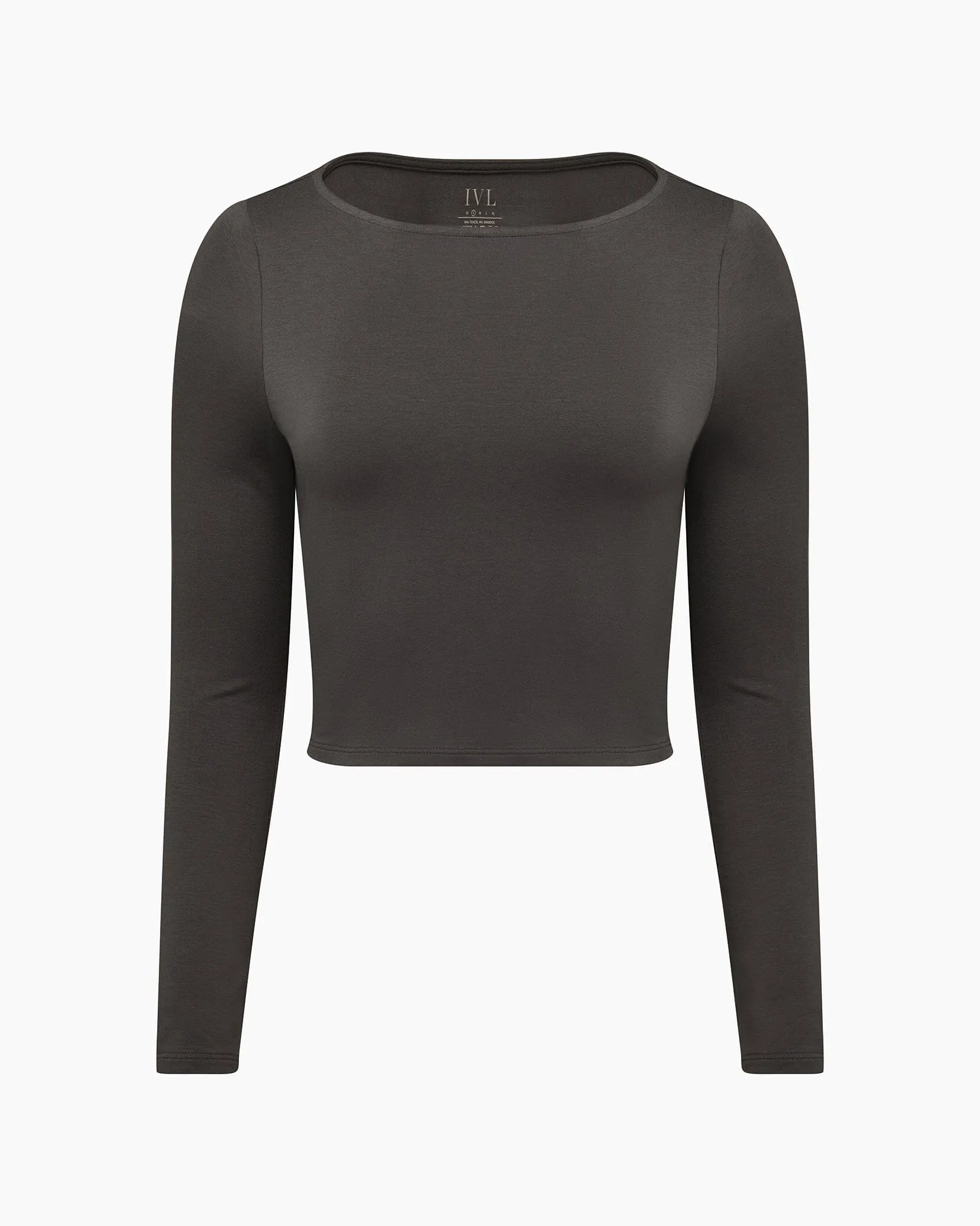 Boatneck Long Sleeve Sleep Tee sold by IVL COLLECTIVE product image thumbnail 2