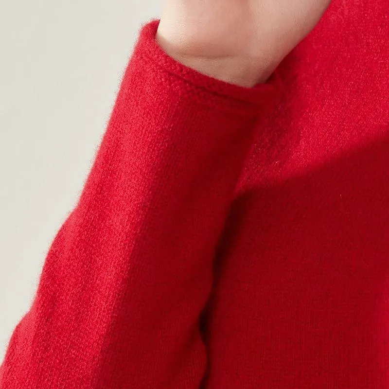 Turtleneck Cashmere Women Sweater sold by DAISYSILK product image thumbnail 4