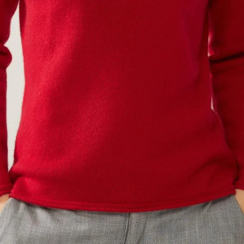 Turtleneck Cashmere Women Sweater sold by DAISYSILK product image thumbnail 5