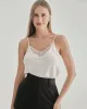 Lace V-Neck Silk Camisole sold by DAISYSILK