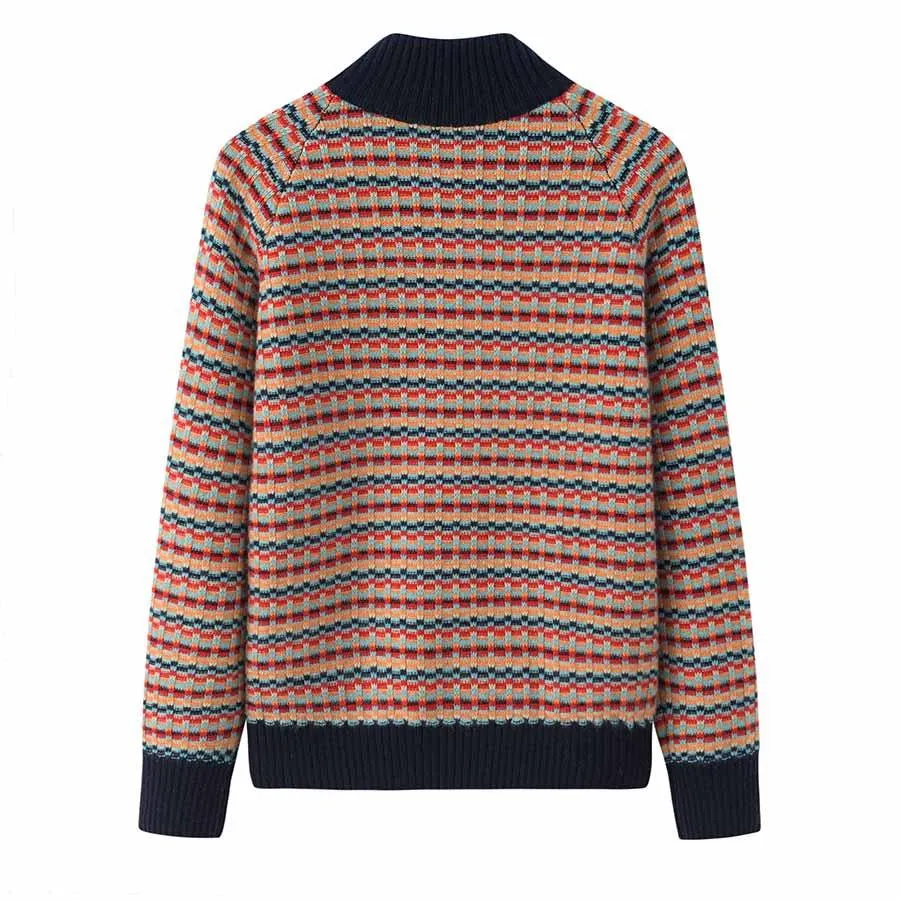 100% Cashmere Classical Turtleneck Sweater sold by DAISYSILK product image thumbnail 2