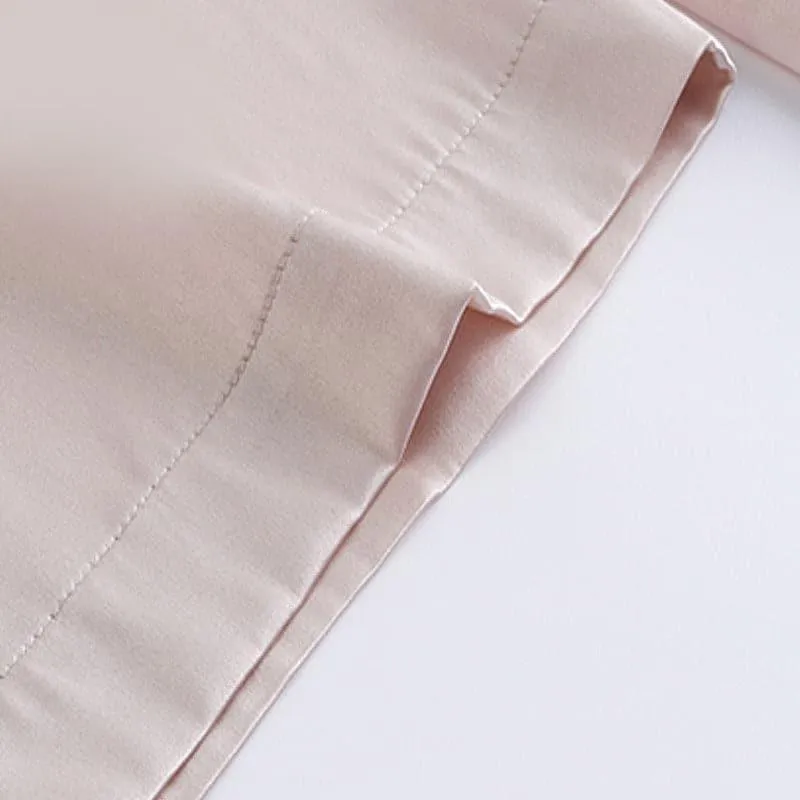 Women's Simple Casual Straight Leg Silk Sleep Night Pants sold by DAISYSILK product image thumbnail 5