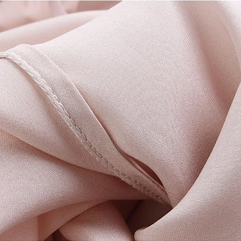 Women's Simple Casual Straight Leg Silk Sleep Night Pants sold by DAISYSILK product image thumbnail 4