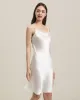 Backless Silk Slip Dress with Cowl Neck sold by DAISYSILK