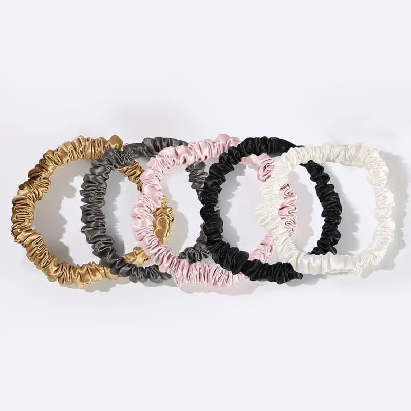 22 Momme Silk Mini Scrunchie sold by DAISYSILK product image thumbnail 3