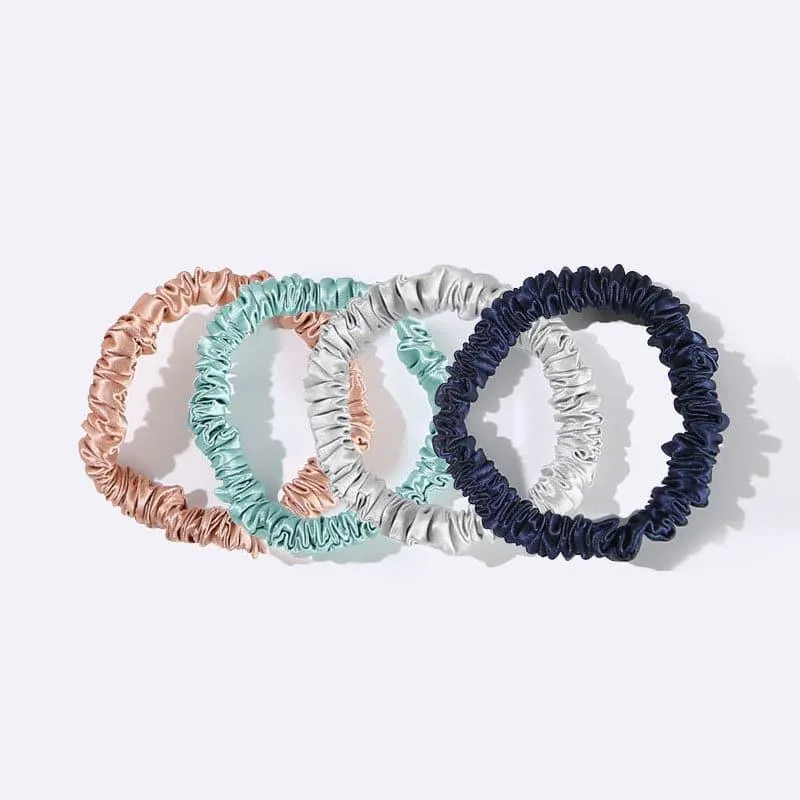 22 Momme Silk Mini Scrunchie sold by DAISYSILK product image thumbnail 5