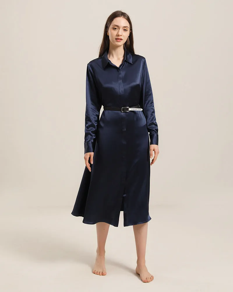 22 Momme Silk Outwear Dress sold by DAISYSILK product image thumbnail 3