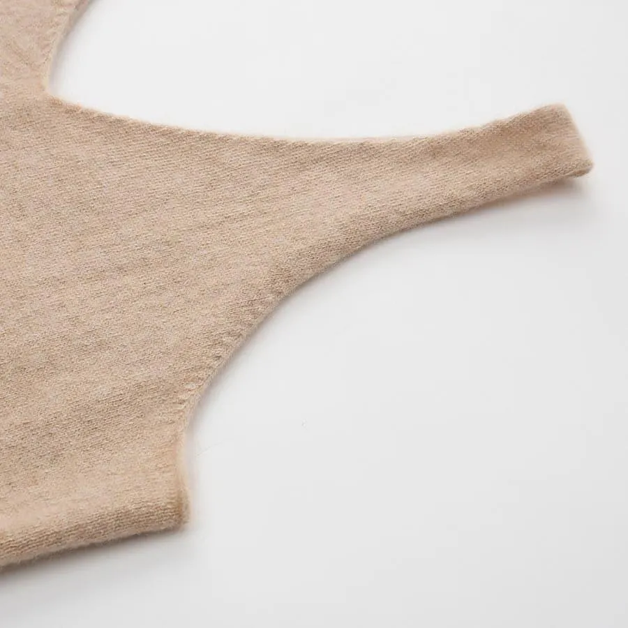 Pure Cashmere Camisole Design Sweater sold by DAISYSILK product image thumbnail 4