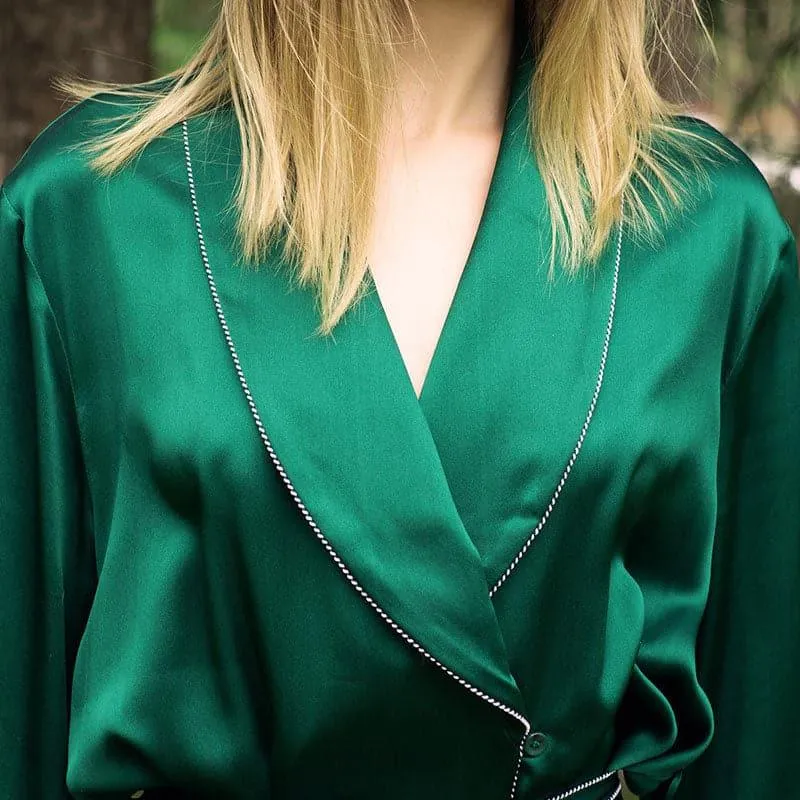 19Momme Full Length Silk Robe sold by DAISYSILK product image thumbnail 5