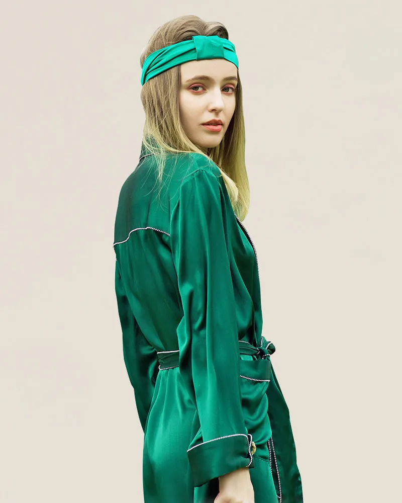 19Momme Full Length Silk Robe sold by DAISYSILK product image thumbnail 2