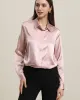 22Momme Silk Blouse with Hidden Buttons sold by DAISYSILK