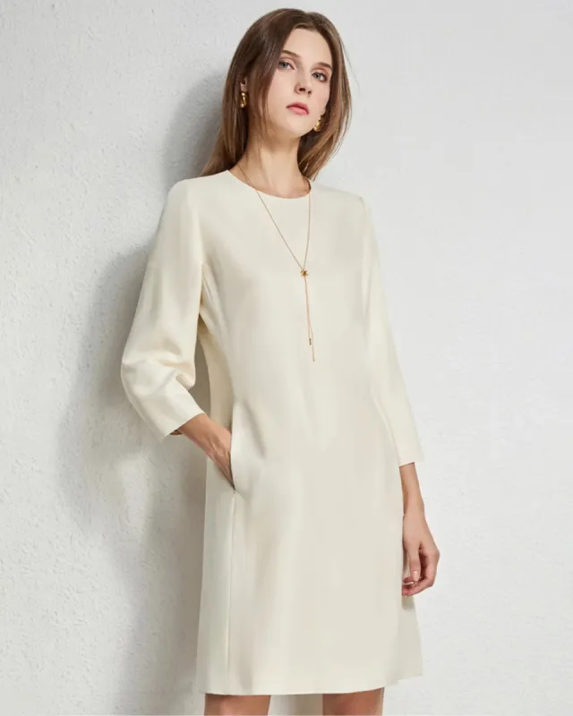 40 Momme Knee-length Silk Dress sold by DAISYSILK
