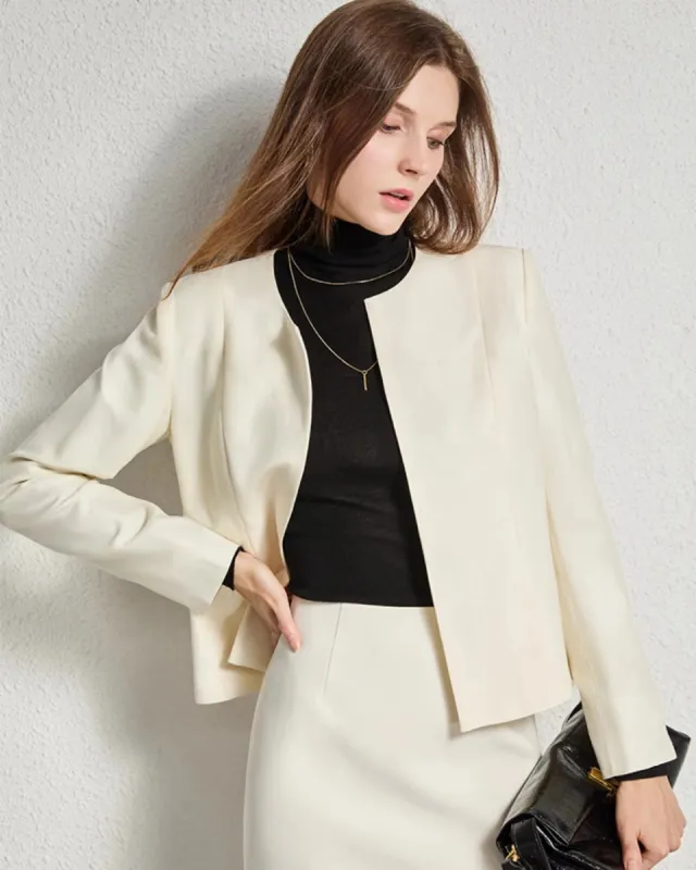 40 Momme Women Silk Jacket made by DAISYSILK