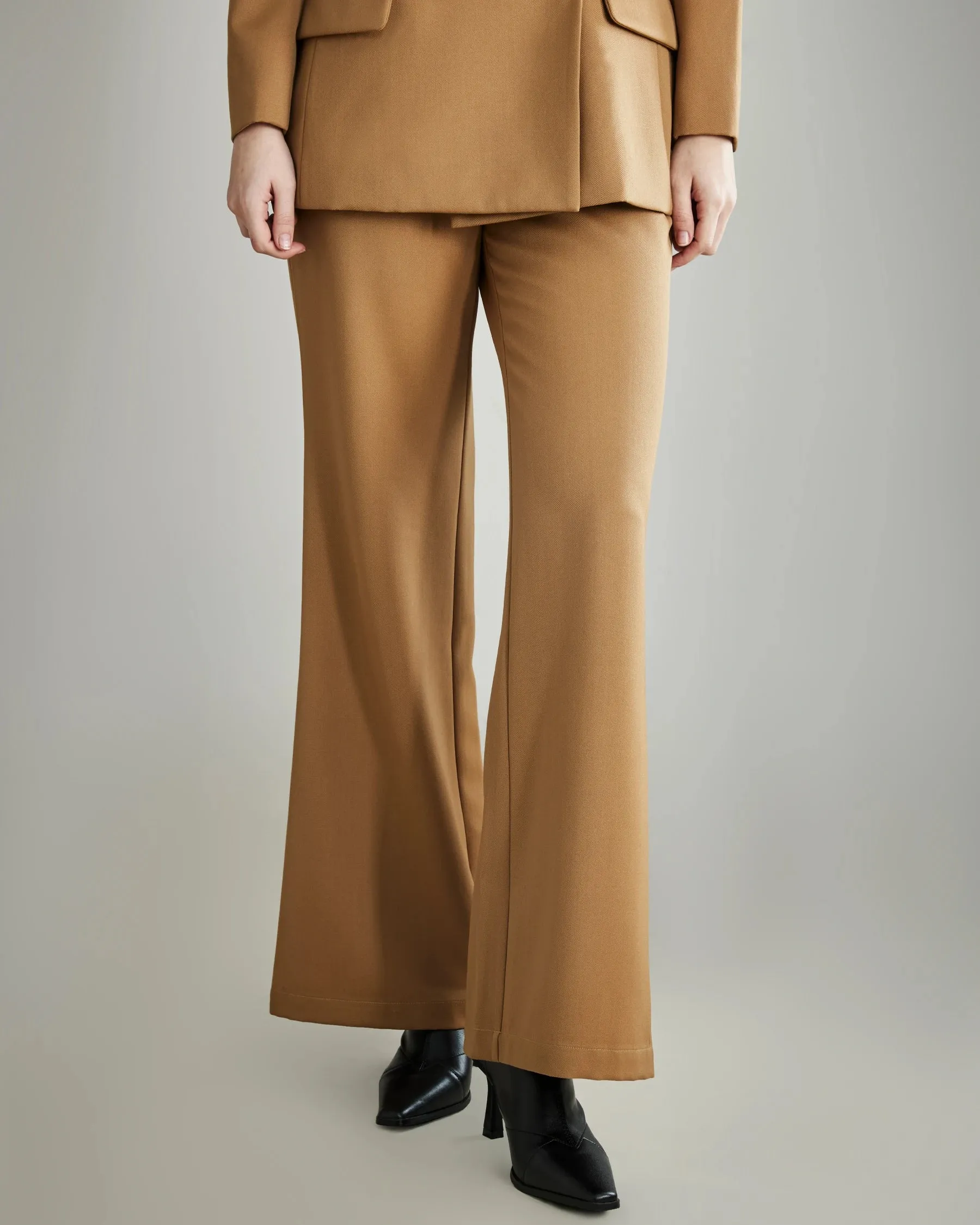 Wool Flared Suit Trousers for Women sold by DAISYSILK