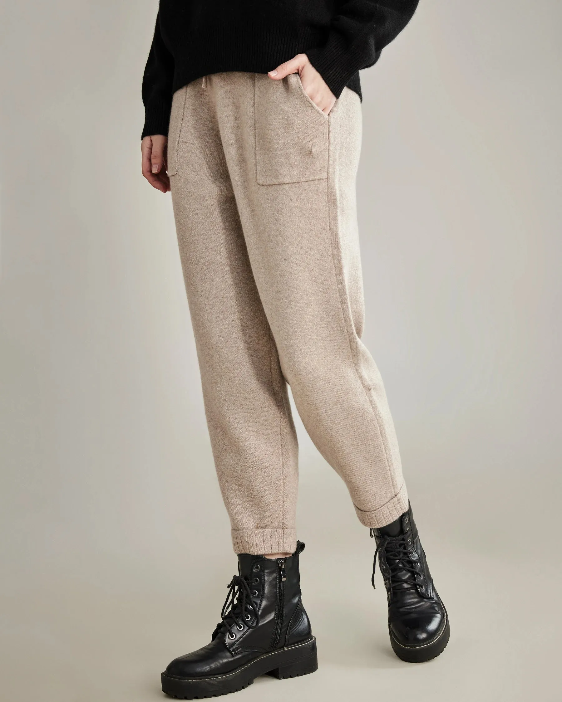 Loose Casual Cashmere Pants sold by DAISYSILK product image thumbnail 5