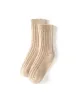 Knit Cashmere Crew Socks sold by DAISYSILK