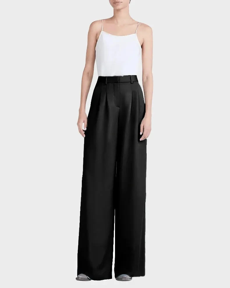 40 Momme Wide Leg Silk Pants sold by DAISYSILK product image thumbnail 3