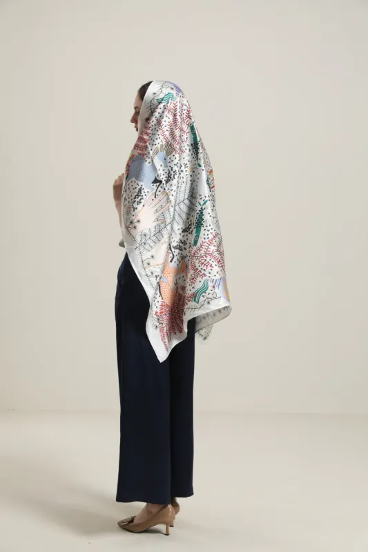 Spring/Summer Silk Scarf sold by DAISYSILK
