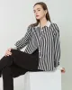 Women Relaxed Stripe Silk Shirt sold by DAISYSILK