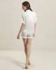 Button Up Silk Short Pajama Set sold by DAISYSILK
