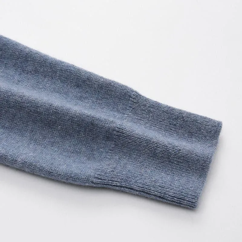 Wool Knitted Cashmere Cardigan sold by DAISYSILK product image thumbnail 4