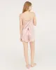 Back-Slit Silk Cami Top and Shorts Pajama Set sold by DAISYSILK