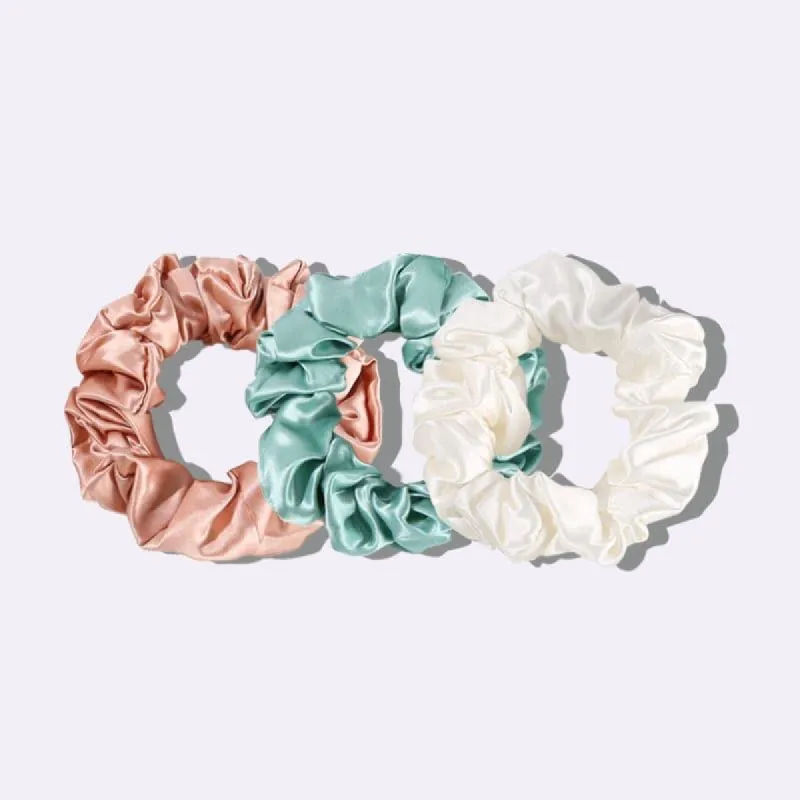 22 Momme 3.5 CM Midi Silk Hair Loop Scrunchy 3PCS Set sold by DAISYSILK