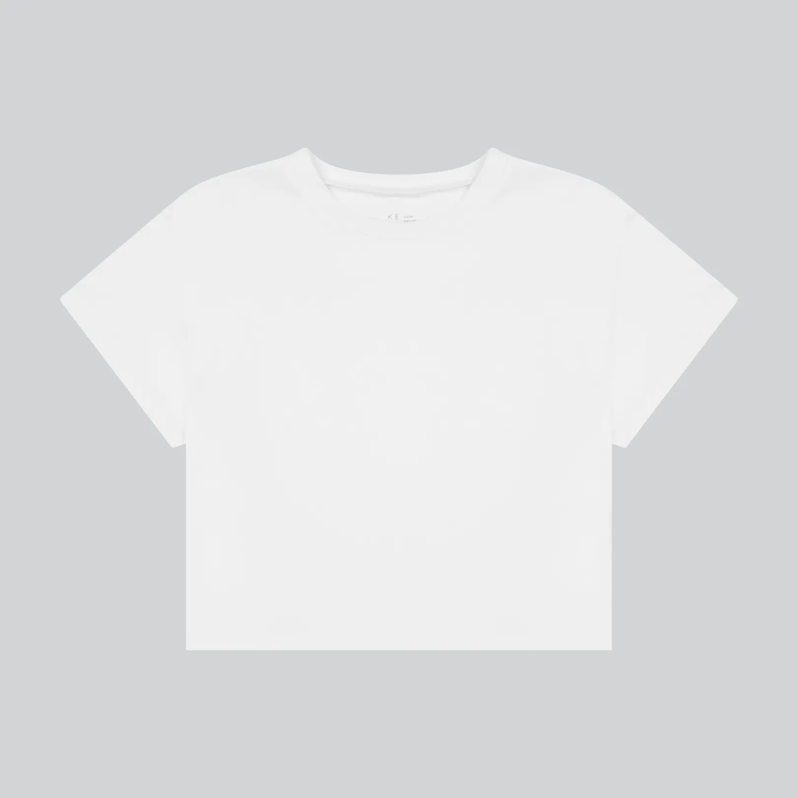 Compostable Organic Cotton Crop 'Crop' Top sold by KENT