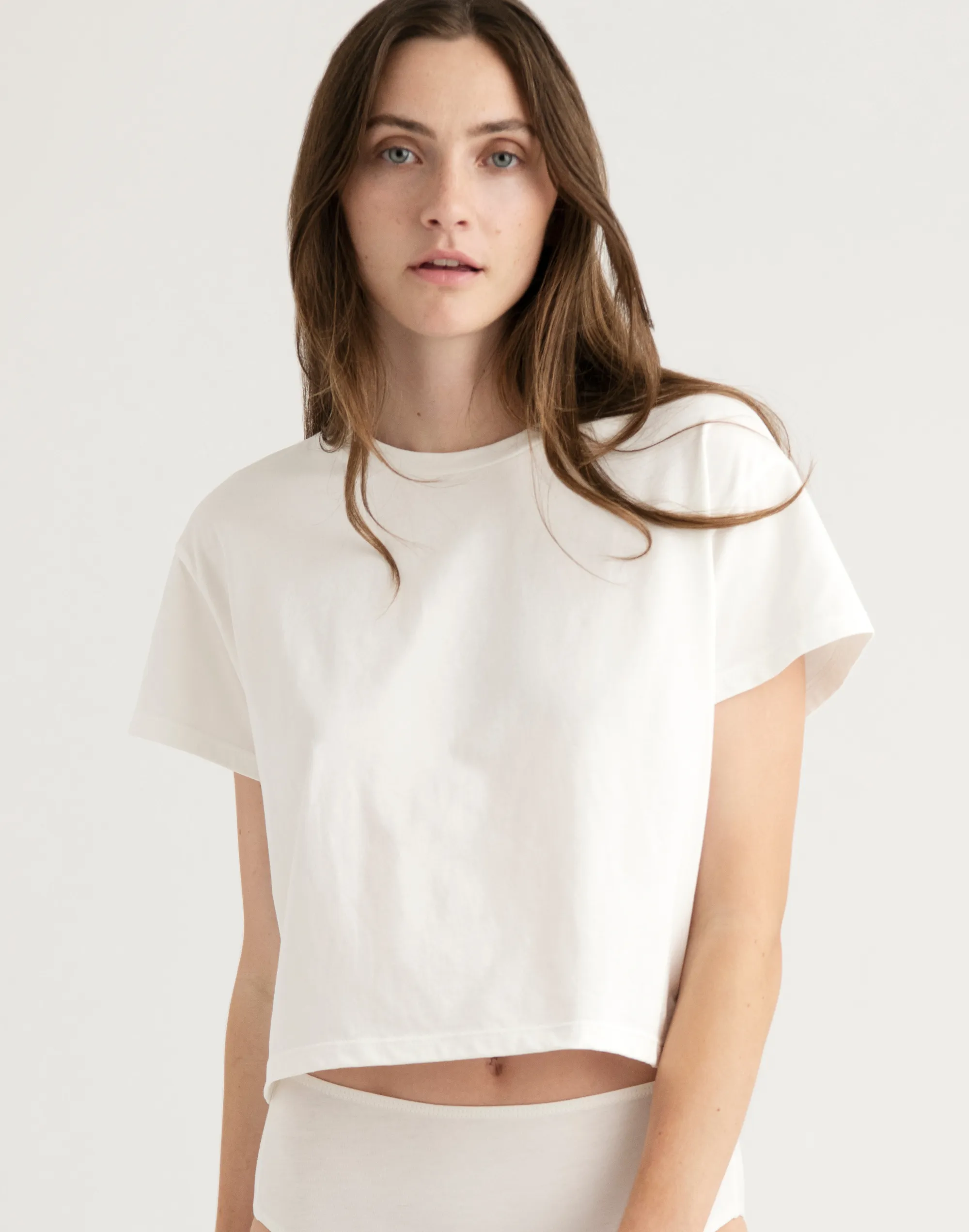Compostable Organic Cotton Crop 'Crop' Top sold by KENT product image thumbnail 2