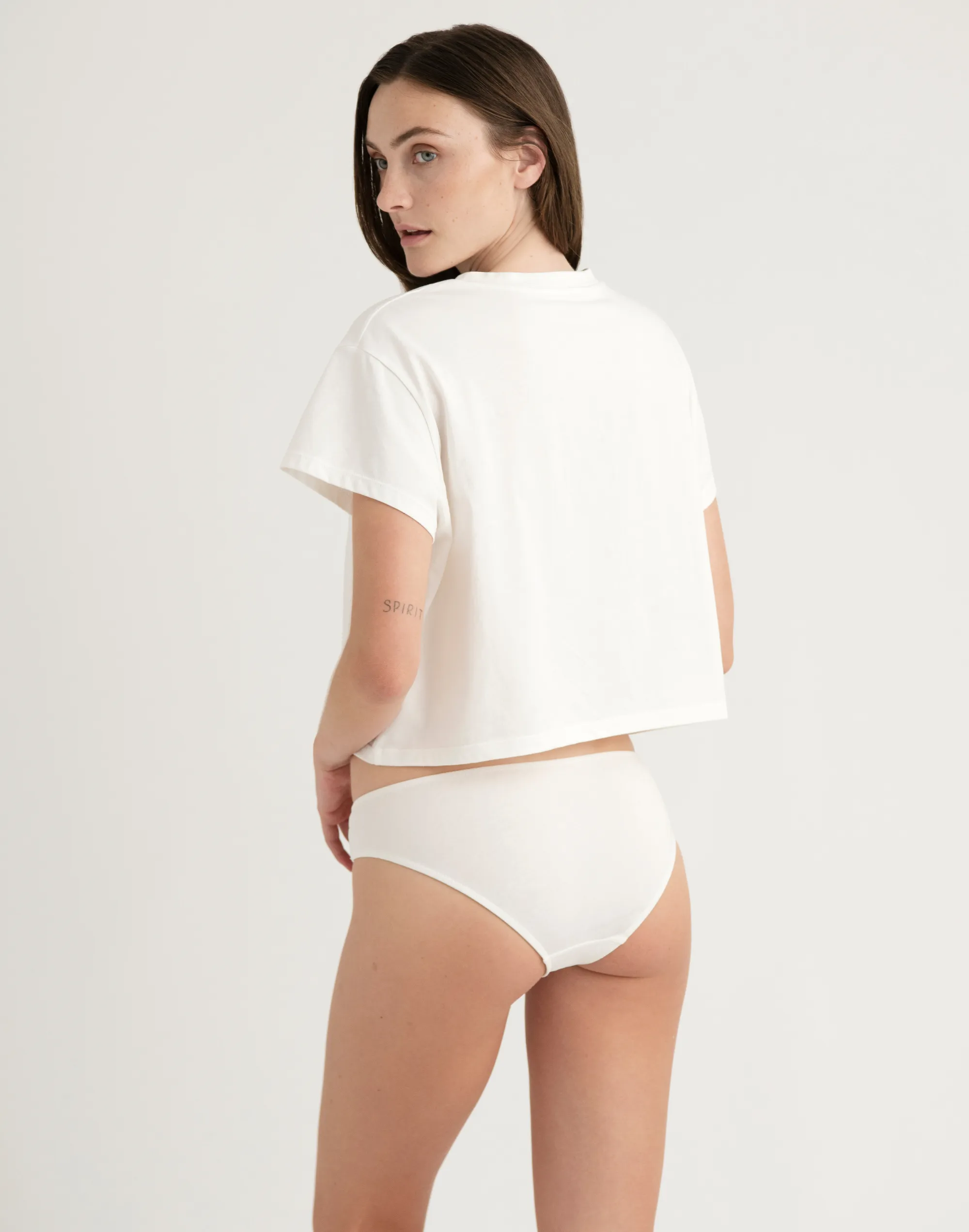 Compostable Organic Cotton Crop 'Crop' Top sold by KENT product image thumbnail 3