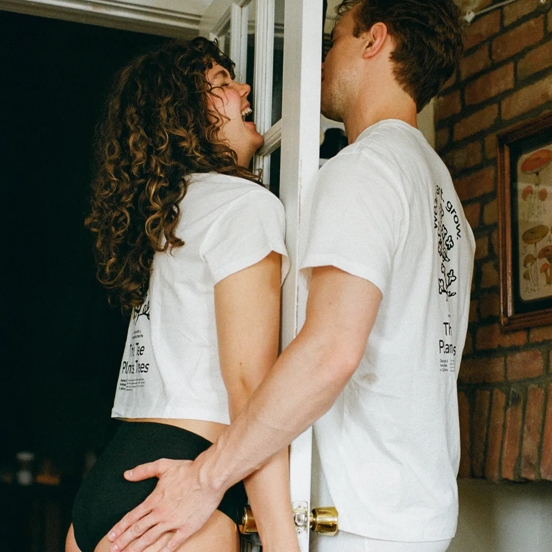 Wear.Plant.Grow. Organic Cotton Crop T-Shirt sold by KENT product image thumbnail 4