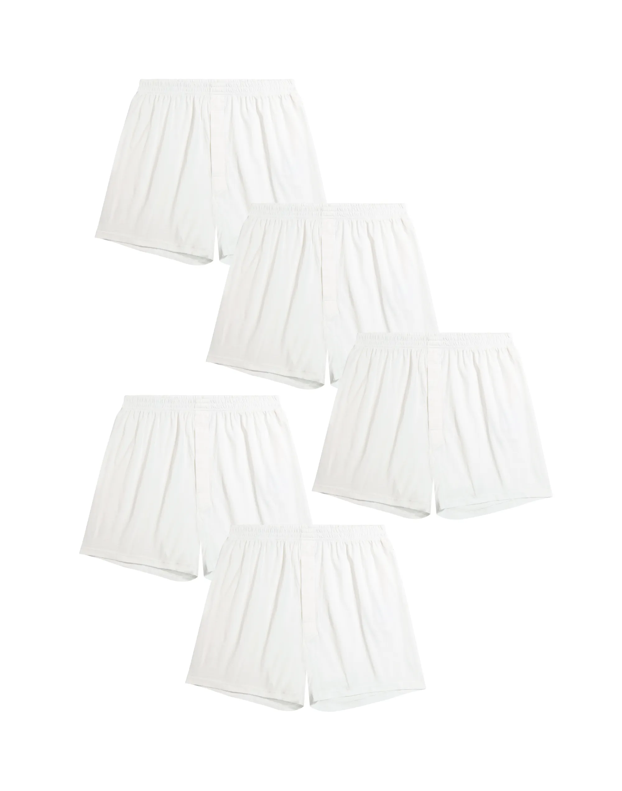 Men's Work Week - 5 Organic Cotton Breather Boxers sold by KENT