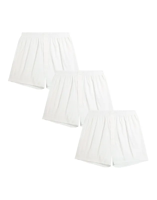 Men's Trio - 3 Organic Cotton Breather Boxers sold by KENT