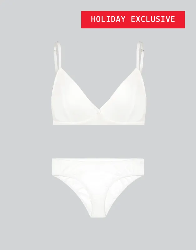 Triangle Bra & Bikini Set sold by KENT