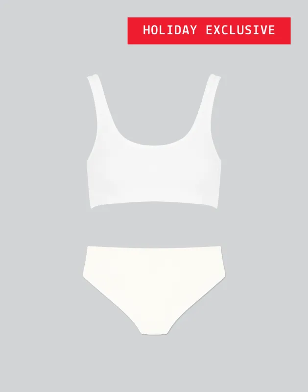 Scoop Bra & Hipster Set sold by KENT