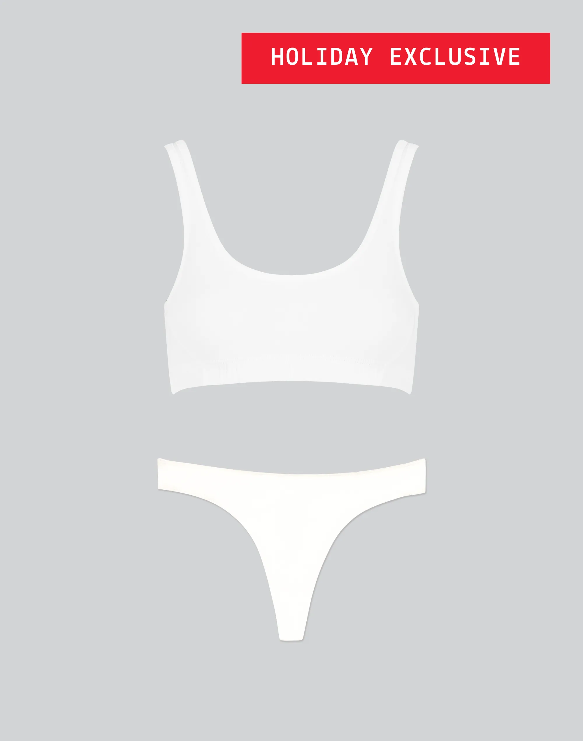 Scoop Bra & Thong Set sold by KENT