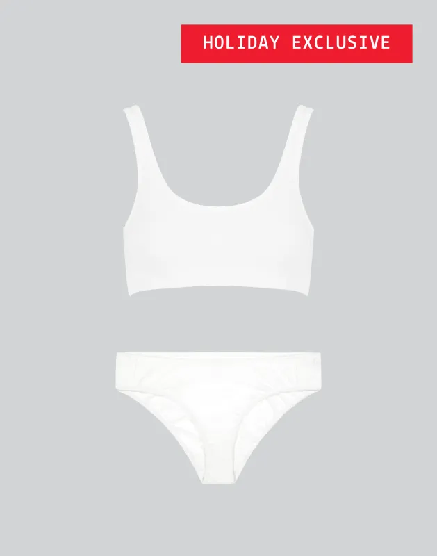 Scoop Bra & Bikini Set sold by KENT