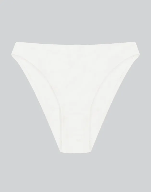Organic Supima Cotton High-Cut Brief made by KENT
