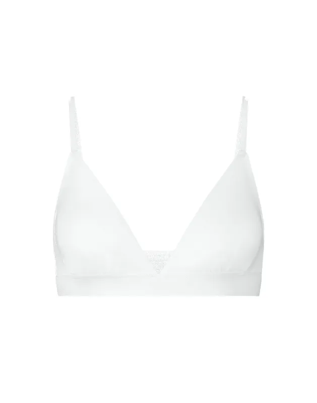 Organic Supima Cotton Triangle Bra made by KENT