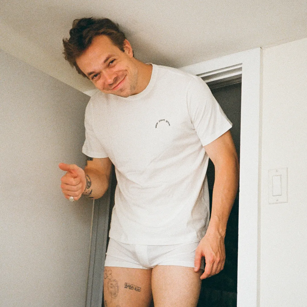 WEAR.PLANT.GROW. MEN'S ORGANIC COTTON T-SHIRT sold by KENT