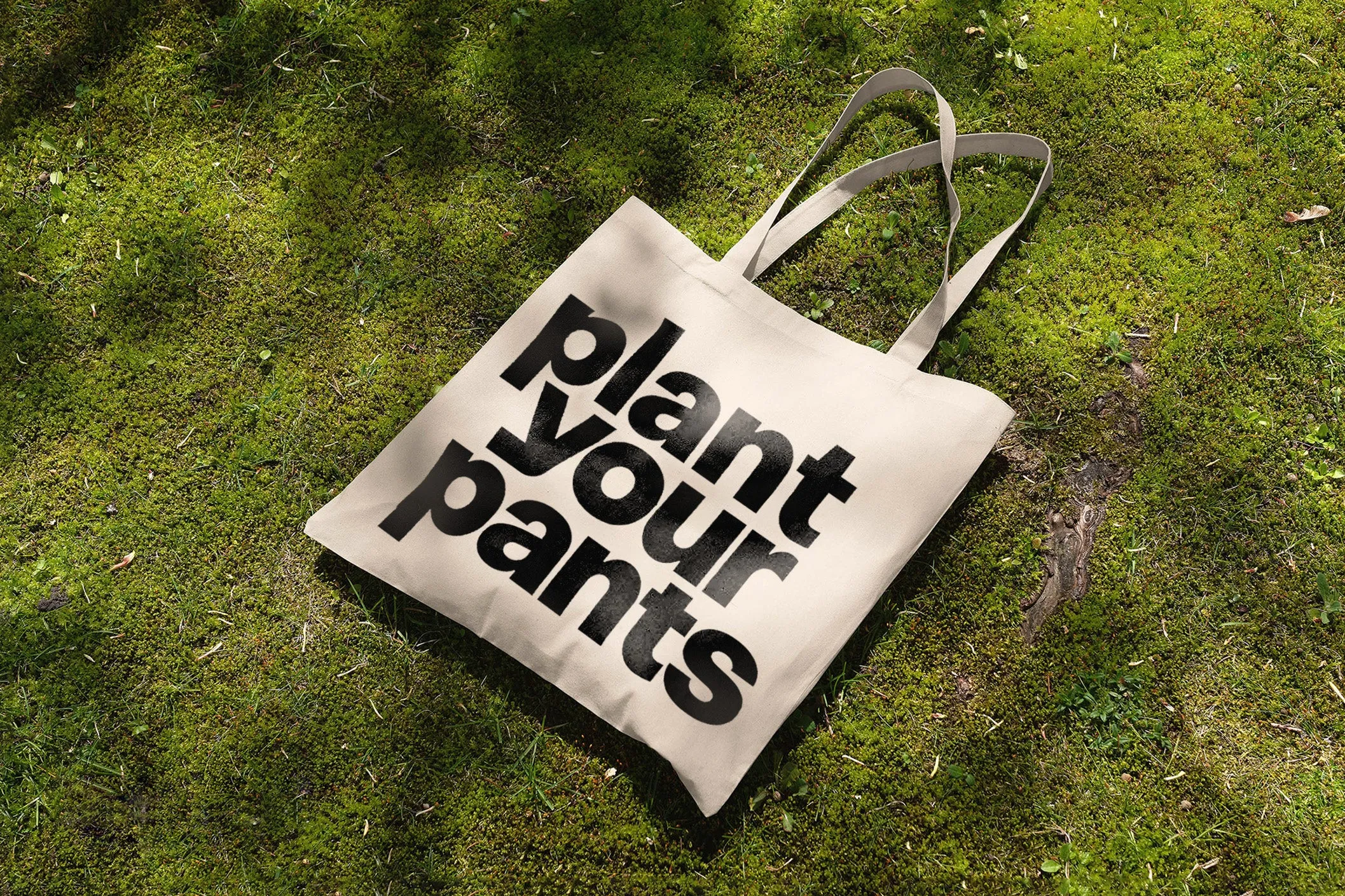 Organic Cotton Reusable Tote | Plant Your Pants sold by KENT product image thumbnail 2