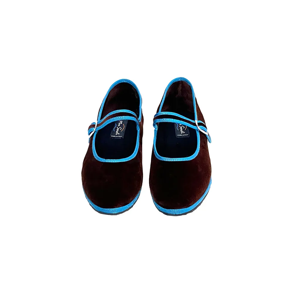 Ginger - Mary Jane Caffe/Petrolio sold by Mar Soreli product image thumbnail 5