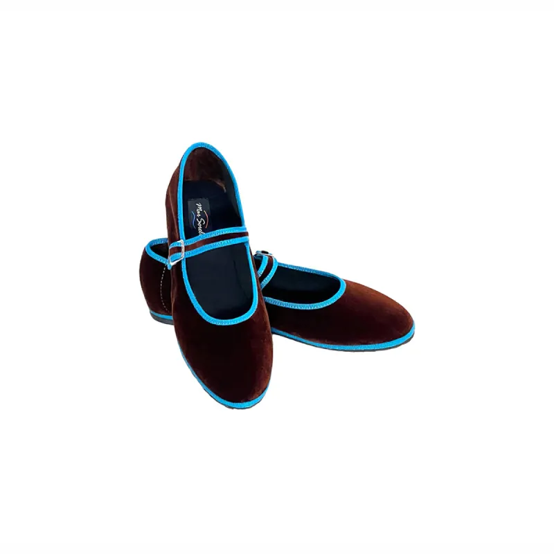 Ginger - Mary Jane Caffe/Petrolio sold by Mar Soreli