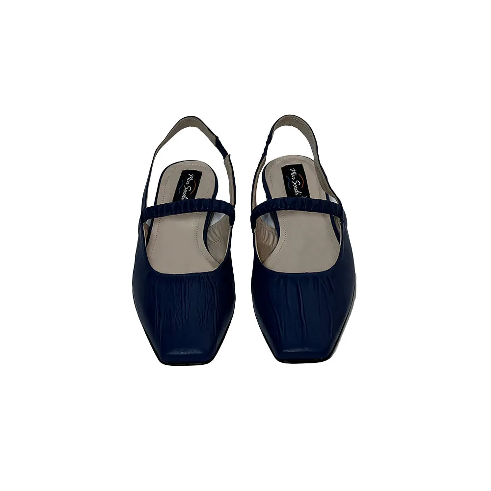Koala Slingback Flat Blue sold by Mar Soreli product image thumbnail 5